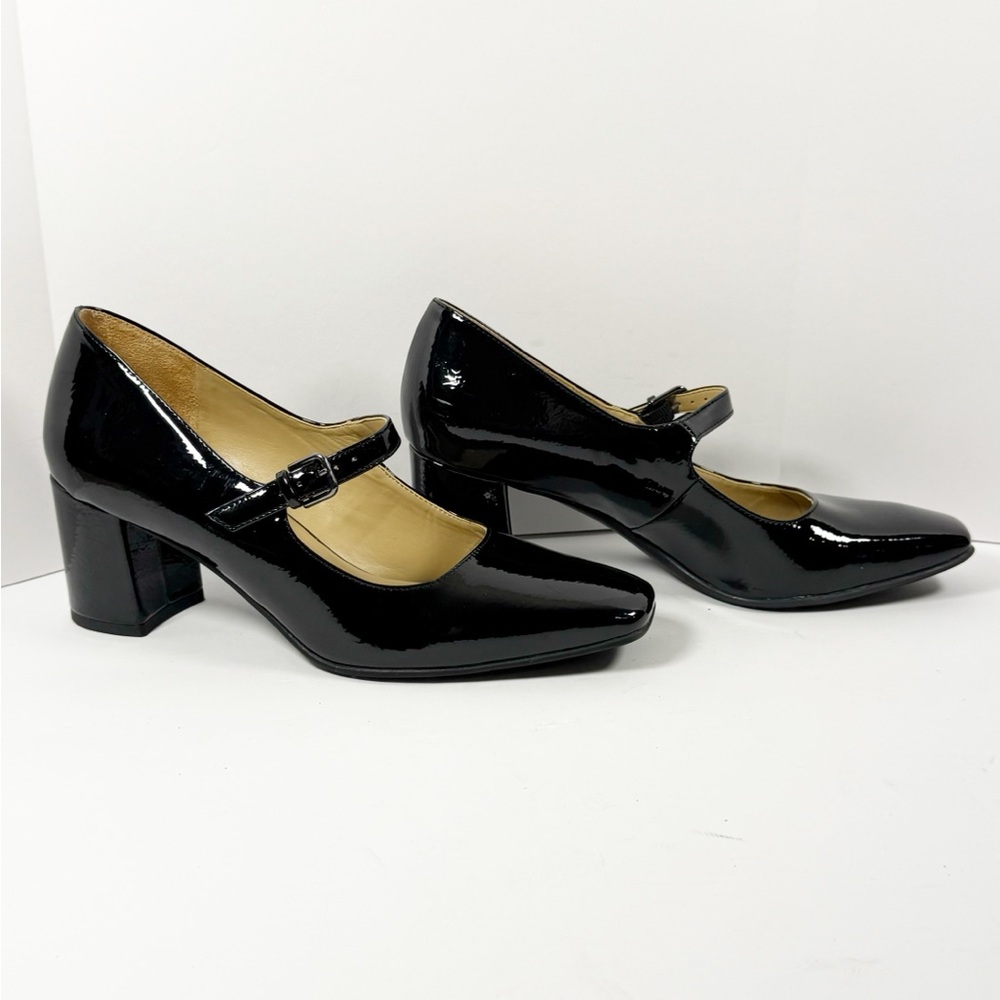 Naturalizer Black Patent Leather Heels